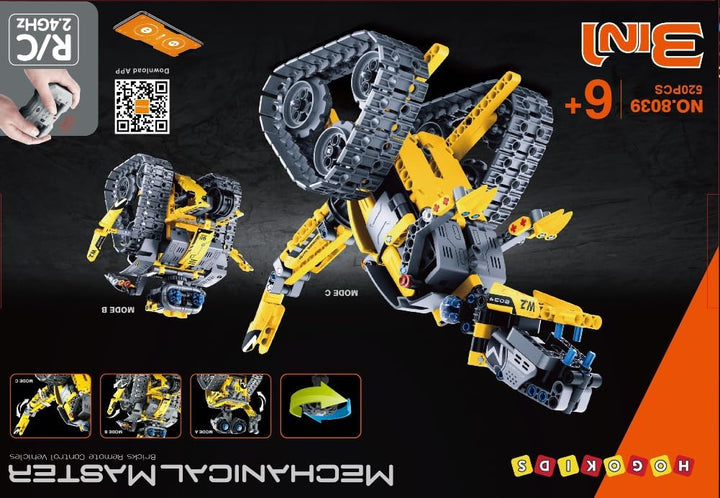 HOGOKIDS Juguetes de construcción robot para niños juego