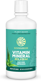 Sunwarrior Suplementos multivitamínicos líquidos y minerales vegano...