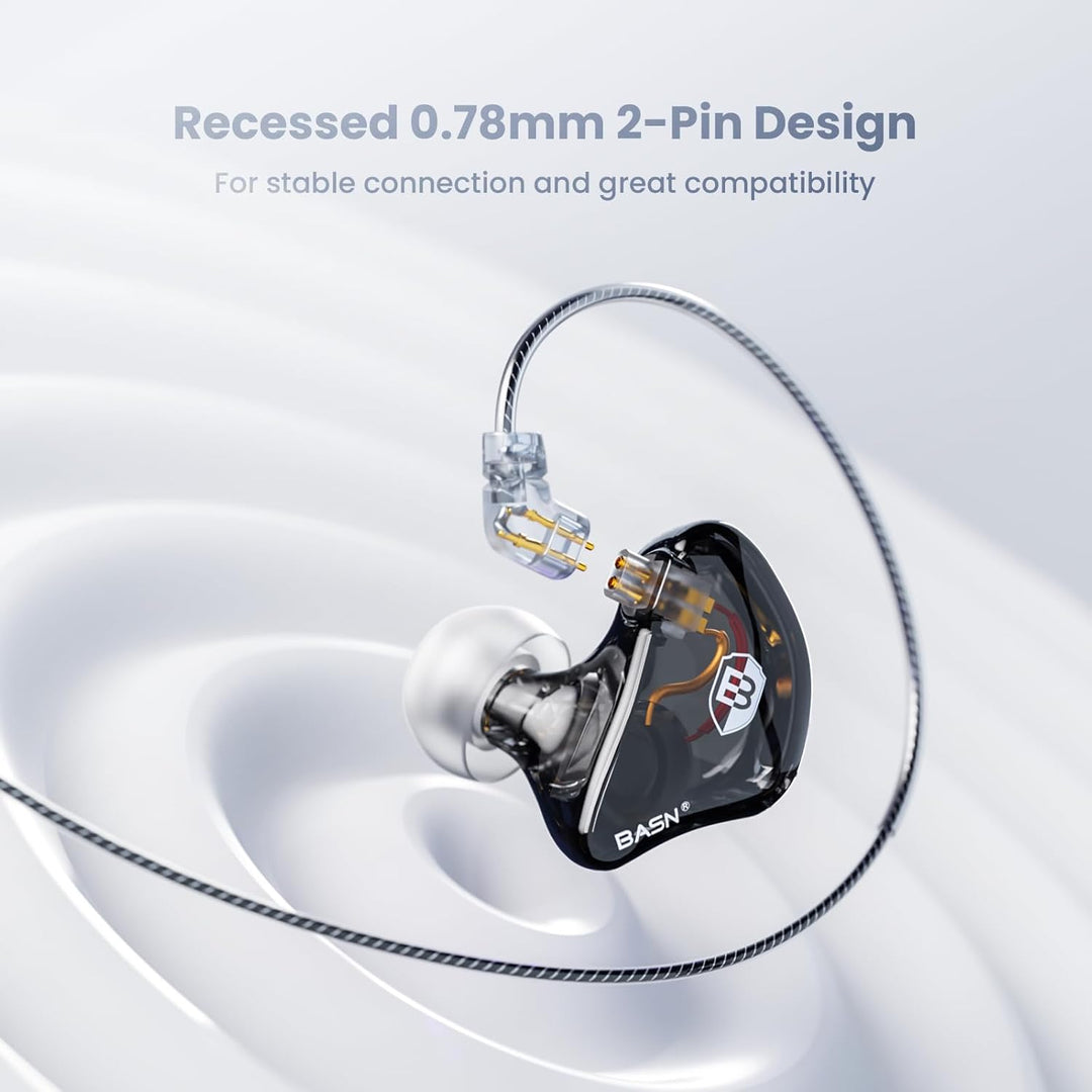 BASN Bsinger - Auriculares profesionales de monitoreo in-ear, auric...