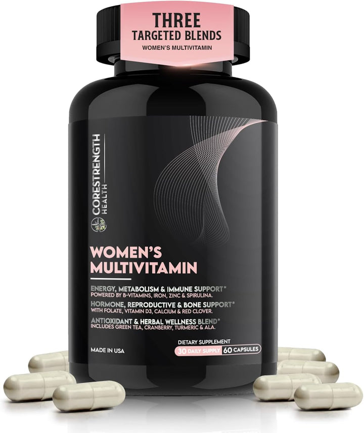 Multivitamínico diario para mujer, complejo B de alta potencia, vit...