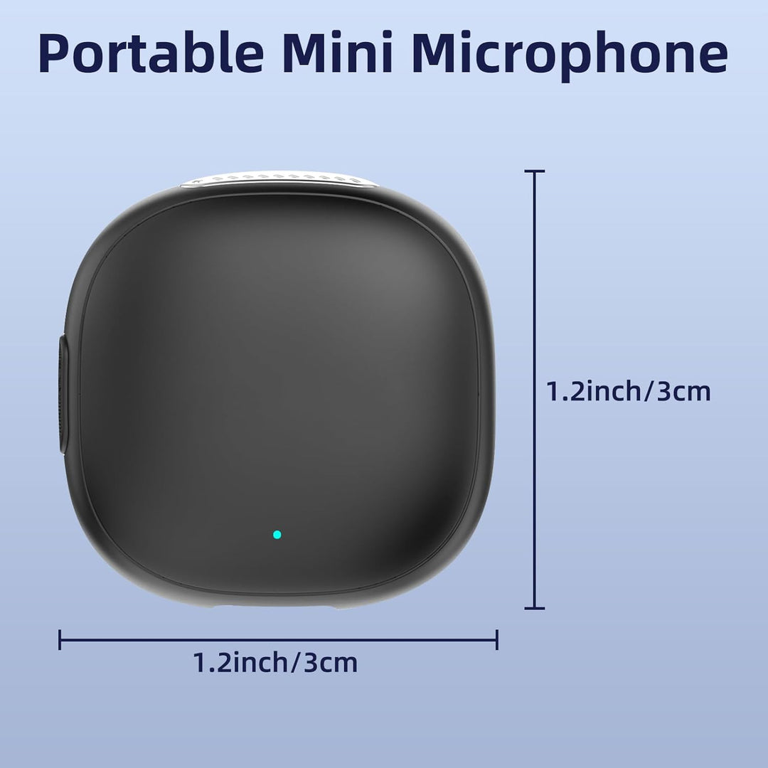 NPTCL Micrófono inalámbrico para iPhone 17 16 15 - Mini micrófono U...