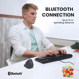 Perixx PERIMICE-804 - Ratón vertical Bluetooth, conexión Bluetooth...