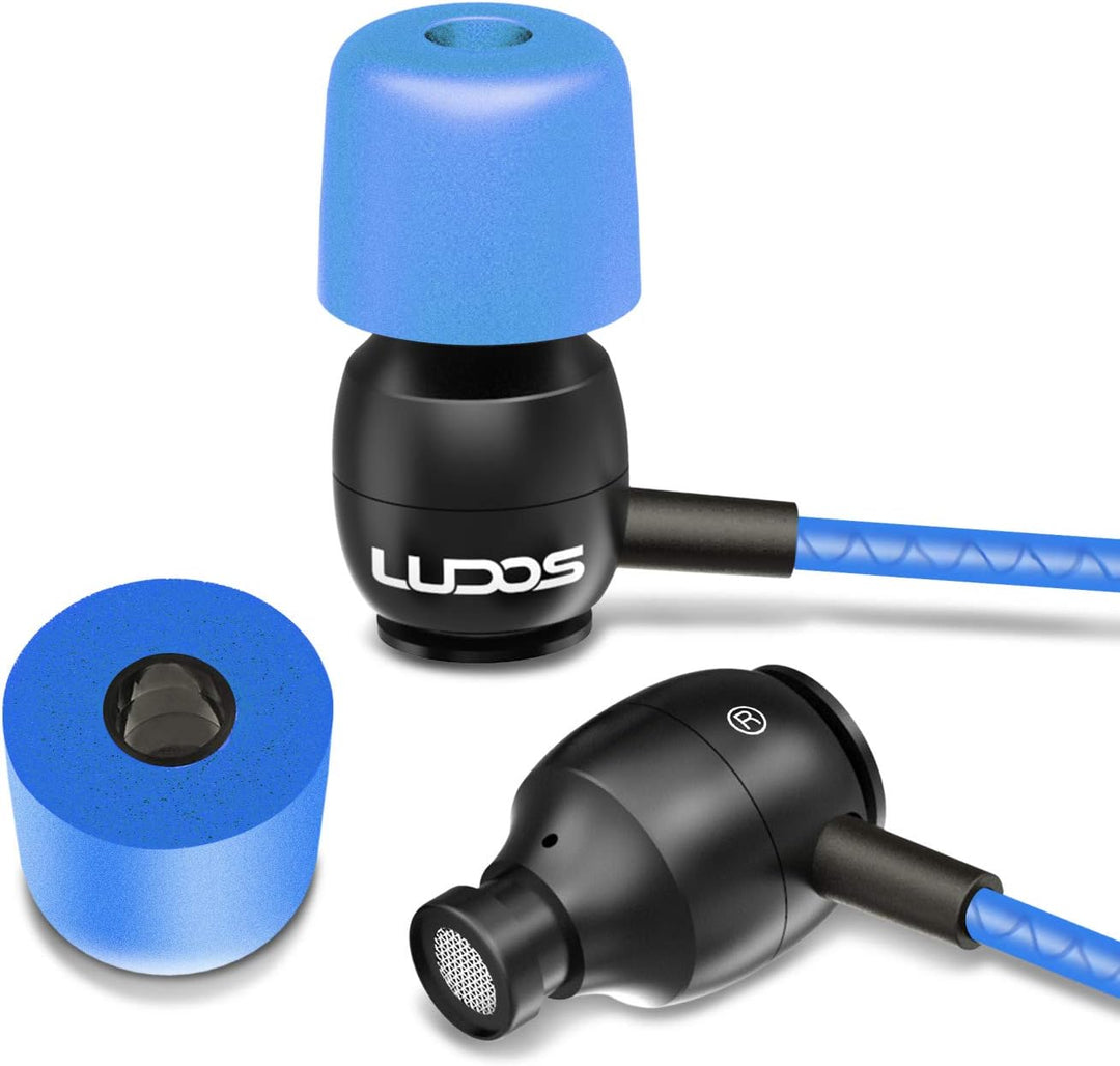 LUDOS Clamor \u2013 Auriculares con cable tipo in-ear, 5 años de ga...