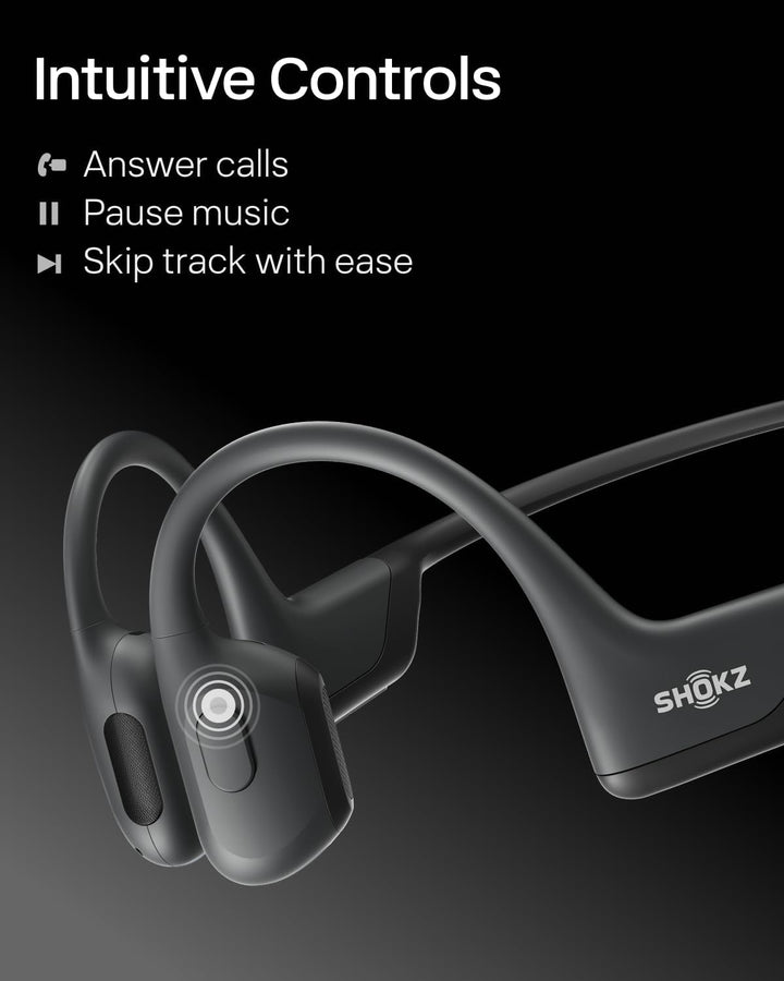 SHOKZ OpenRun Pro - Auriculares de conducción ósea, auriculares dep...