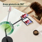 elitehood Trípode de soporte magnético para teléfono para grabación de