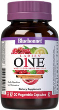 Bluebonnet Nutrition Ladies One - Cápsula vegetal orgánica, Sin sabor, 30 unidades (1 paquete)