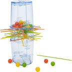 Mattel Games Fast Fun Blokus/Kerplunk, juego para dos jugadores, tiempo de juego aprox. 15 minutos, edad 5+