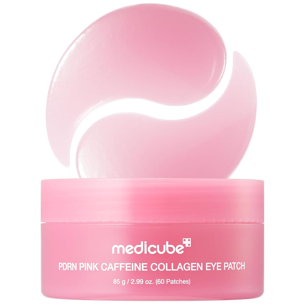 medicube Parches de hidrogel para ojos con PDRN, cafeína y colágeno (60
