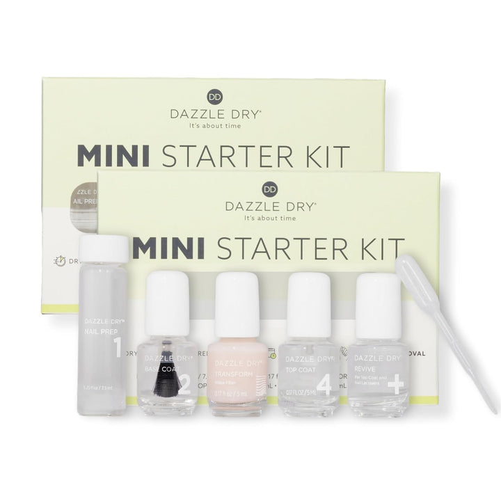 Dazzle Dry Kit completo de iniciación | Paso 1 - Preparación de uña...