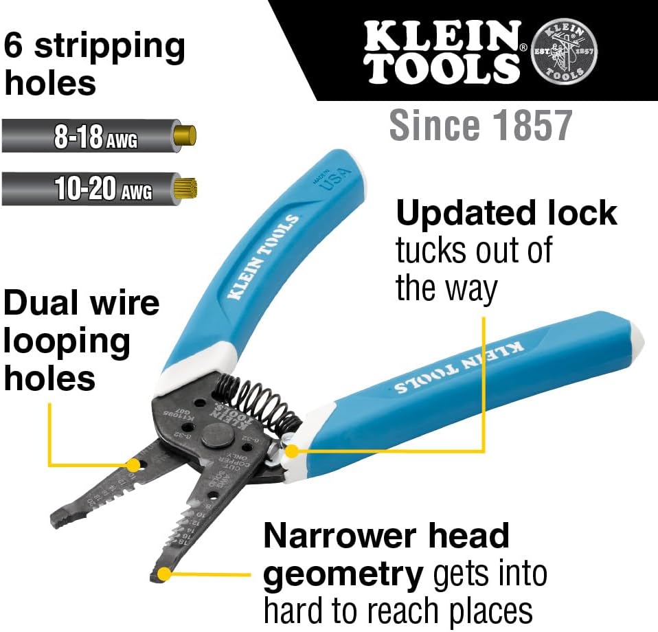 KLEIN TOOLS 80080 Kit de herramientas manuales incluye 2 destornill...
