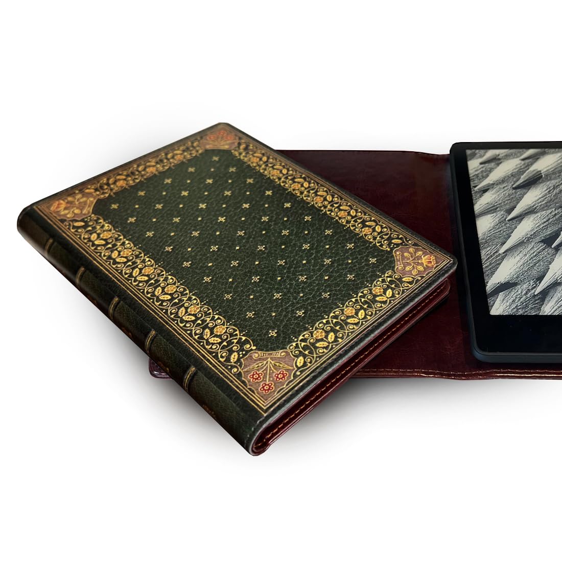 KleverCase Funda Universal de Libro para Lectores de Libros Electrónicos. Se Adapta a Todas las Marcas de Lectores Electrónicos Incluyendo Kobo, Nook, Kindle Paperwhite (inc 12ª Gen y Edición