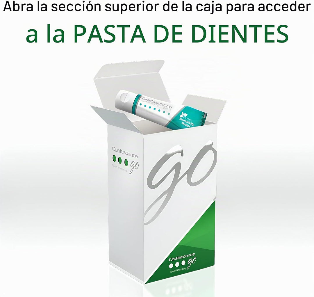 Opalescent GO 15 Mint Whitening Bundle (7 tratamientos) y pasta de...