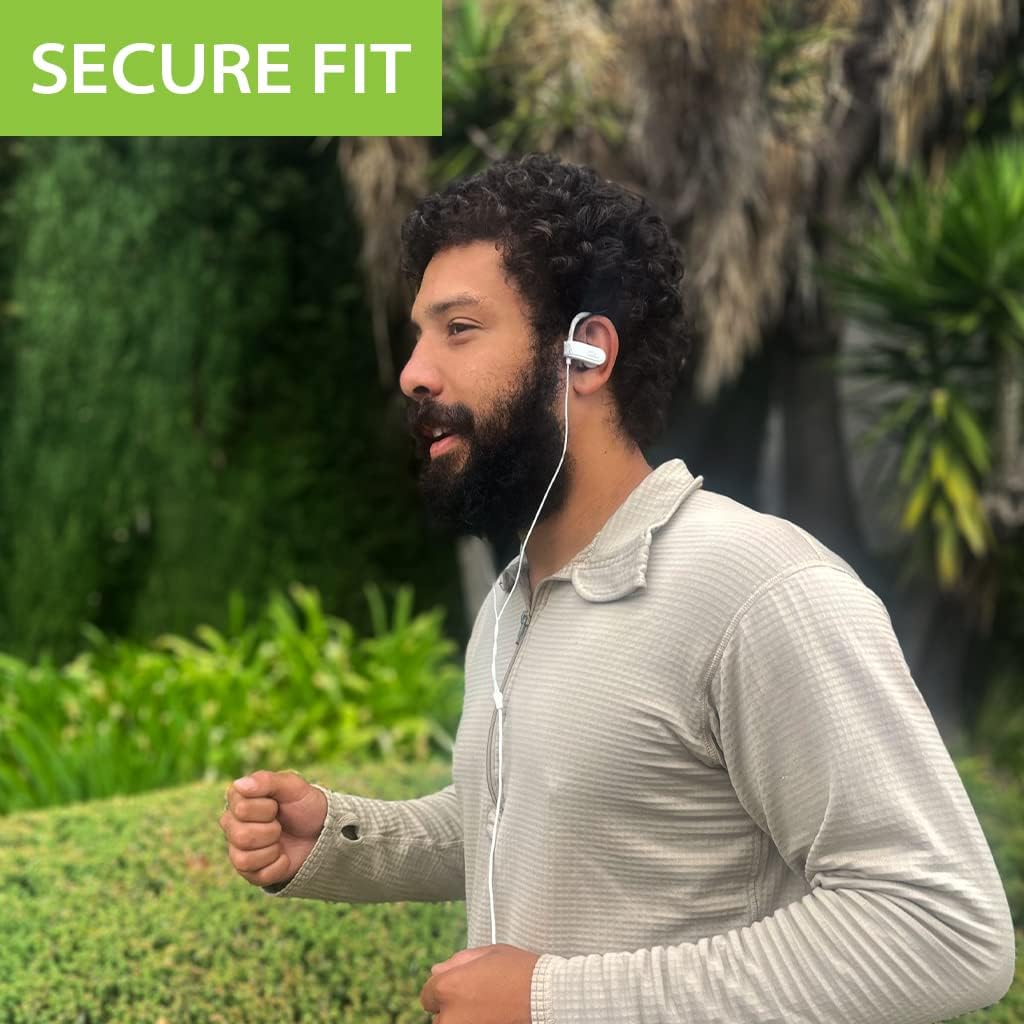 Avantree E171 - Auriculares con cable AUX de 0.138 in con micrófono...