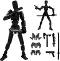 Figura de Acción Titan13 de Dumwick, Figura de Robot Suerte 13, Negro