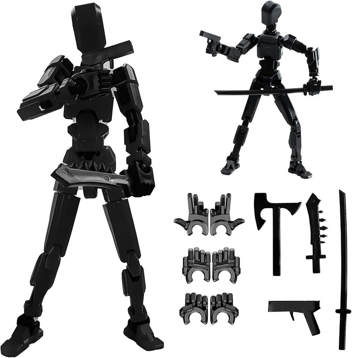 Skeelful Juego de figuras de acción Titan13 2026, Lucky Robot 13 fi...