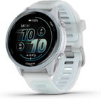 Garmin Forerunner 570 Reloj inteligente para correr 1.654 in (azul nube) Paquete M-XL