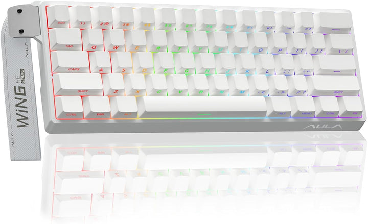 Aula WIN60 HE - 60% Teclado mecánico para juegos con cable, interru...