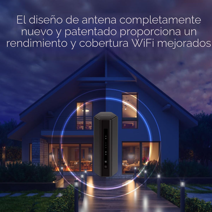 NETGEAR Router WiFi 7 de doble banda Nighthawk (RS140) - Solo enrut...