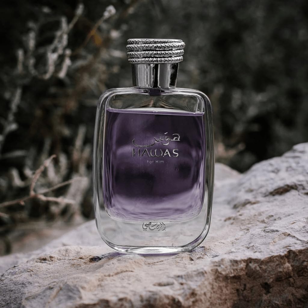 Rasasi Hawas para hombre Eau de Parfum en aerosol, 3.33 onzas