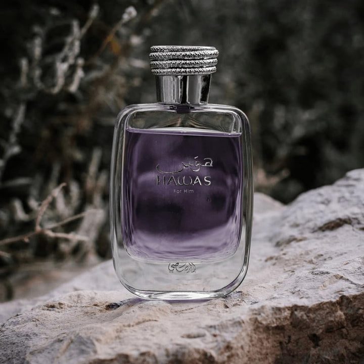 Rasasi Hawas para hombre Eau de Parfum en aerosol, 3.33 onzas