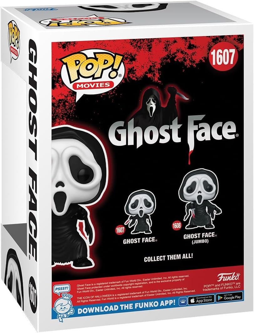 Funko POP! Movies: Ghostface - Glow en Dark - Amazon Exclusive