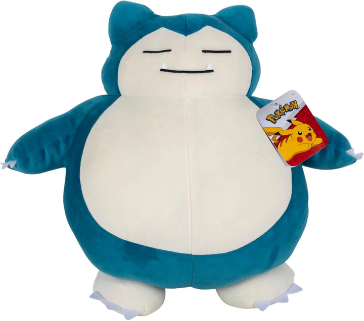 Pokemon Snorlax - Peluche para dormir, 18 pulgadas, felpa prémium e...