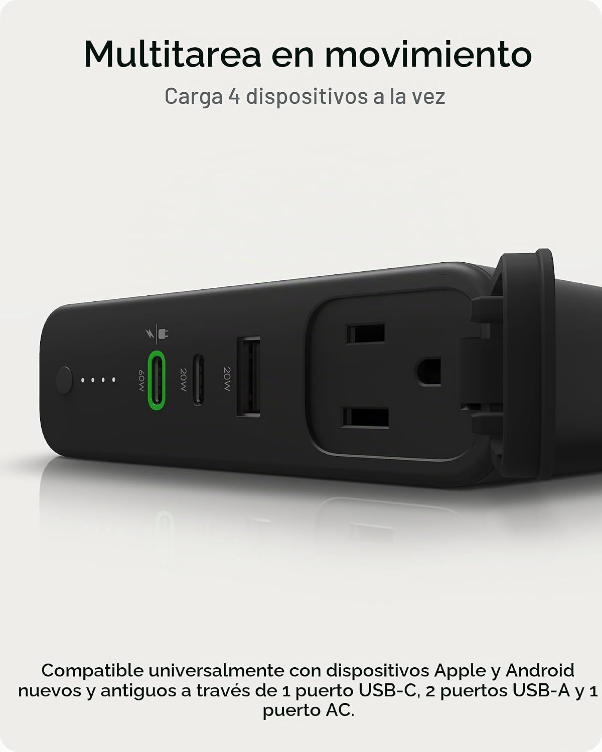 Mophie Powerstation pro AC (Gen 2) - Batería externa de 27,000 mAh