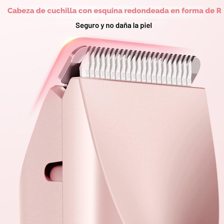 Recortadora de bikini para mujer, afeitadora de bikini de doble cab...