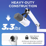 InnoGear 2026 Brazo de micrófono mejorado, gestión de cables magnét...