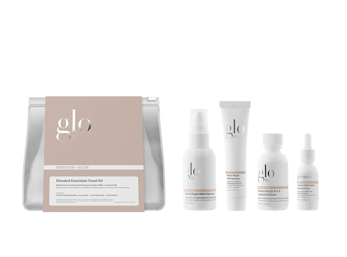 Glo Skin Beauty Set de viaje Brighten + Glow | Mini kit profesional...