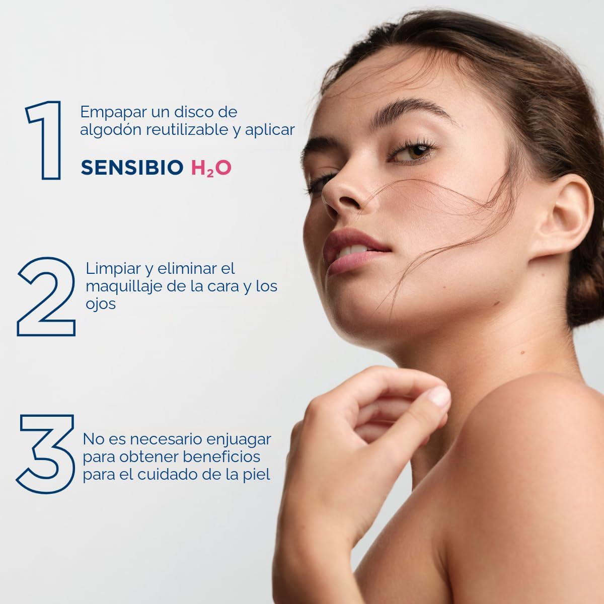 Bioderma - Sensibio - Agua Micelar H2O - Limpiador Desmaquillante -...