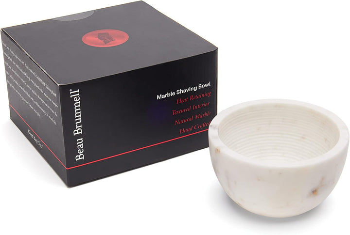 Beau Brummell El cuenco de jabón de afeitar original de mármol hech...