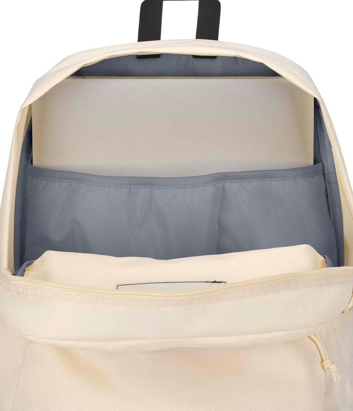 JanSport Mochila Superbreak Plus, Coconut, Tamaño único, Mochila Su...