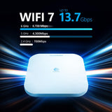 EnGenius Punto de acceso de tres bandas ECW516L Wi-Fi 7 Cloud Lite...