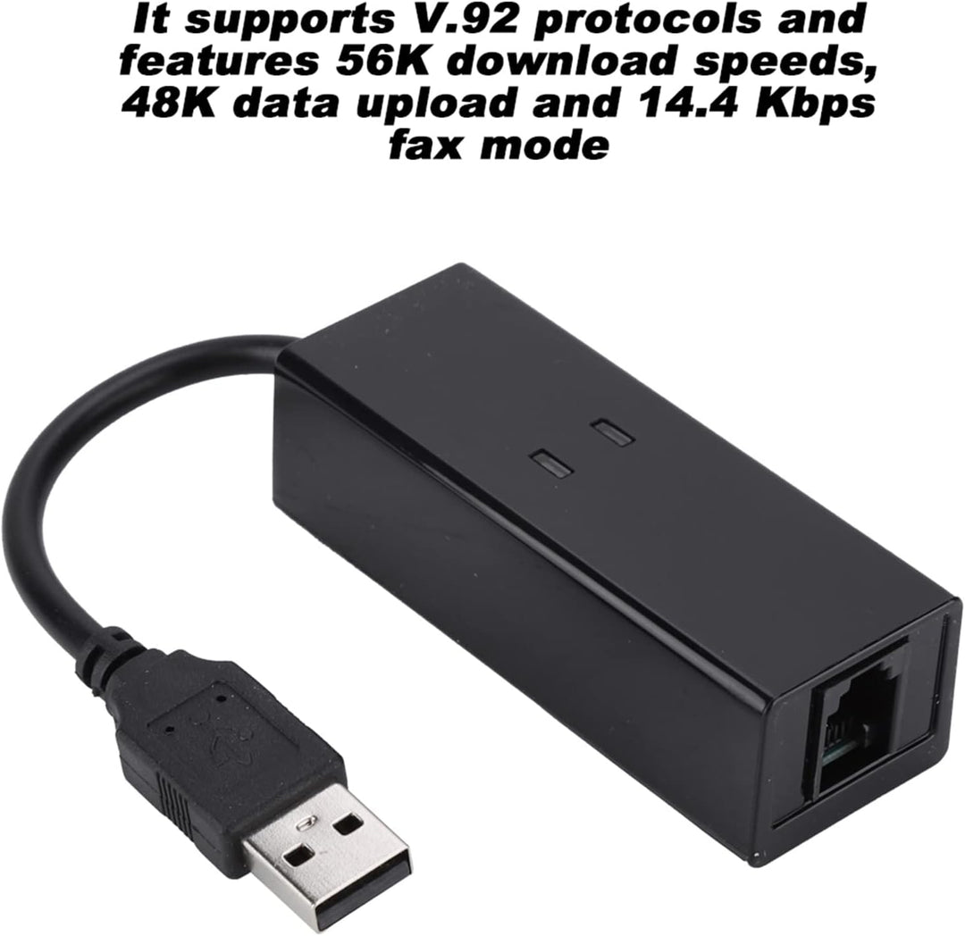 Módem de datos de fax de voz con marcación externa USB 56K
