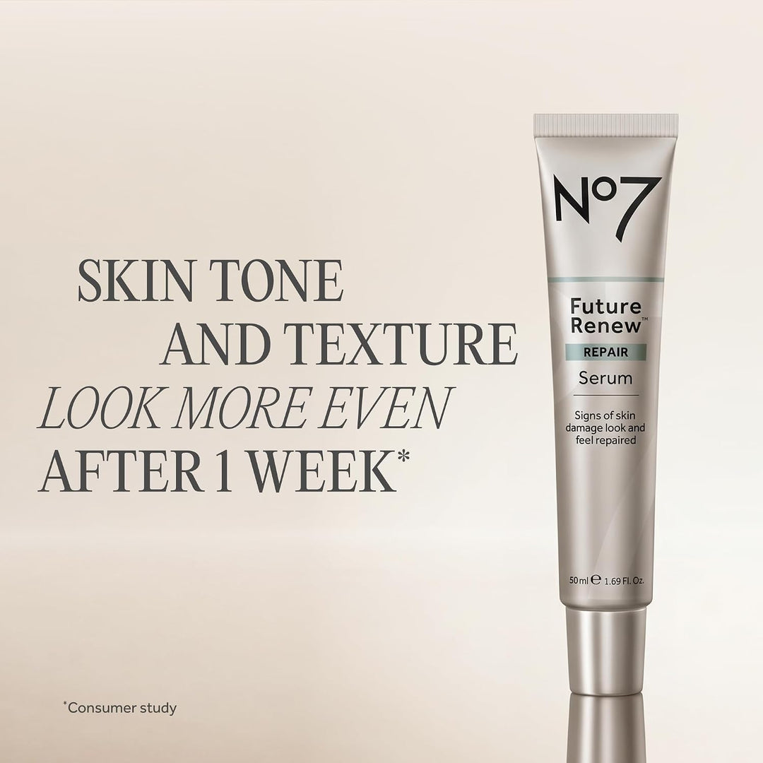 No7 Suero facial Future Renew Damage Reversal - Suero peptídico de...