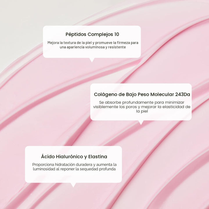 BIODANCE Crema de péptidos de colágeno que perfecciona los poros, h...
