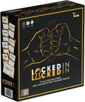 Locked-in Juego de cartas de fiesta – 400 cartas de aviso – divertido juego para noche de juegos, fiestas y rompehielos – adultos, adolescentes y familias – 2 – 10 jugadores