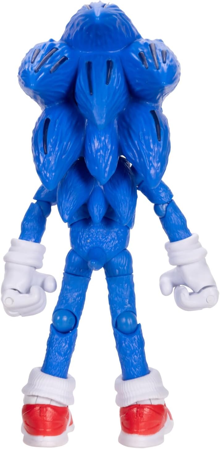Sonic The Hedgehog Sonic 3 Movie 5" Figuras de acción: Sonic con ola de esmeralda #3