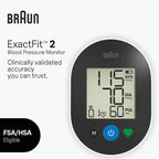 Braun ExactFit 2 - Monitor de presión arterial para la parte superior del