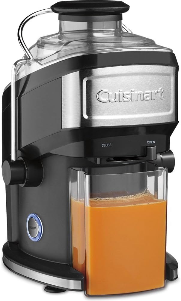 Cuisinart CJE-500 Extractor de Jugo Compacto Negro, 11.5 x 11.8 x 14.2 Pulgadas