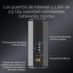 NETGEAR Nighthawk WiFi 7 Router RS500, hasta 3000 pies cuadrados, 12 Gbps, 12.0 Gbps
