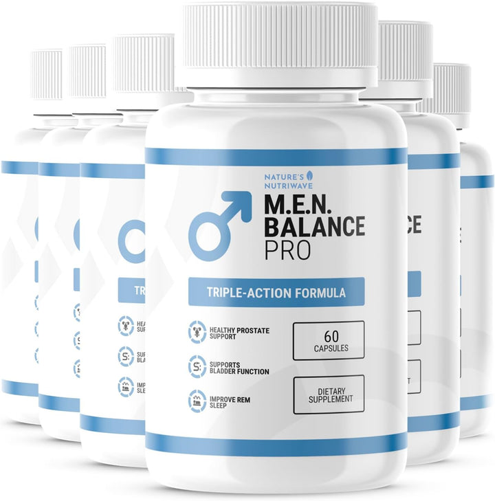 Men Balance Pro - Fórmula para hombre a base de plantas - Cápsulas...