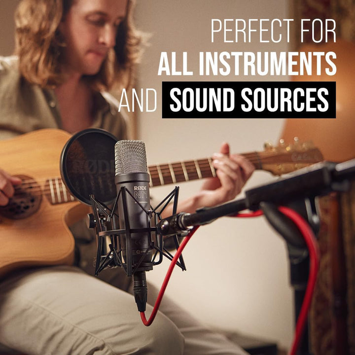 RØDE NT1 Micrófono condensador de estudio de diafragma grande de 5ª...