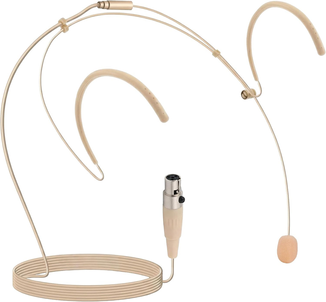 Pyle Auricular Boom Mini XLR Micrófono (paquete de 2) | Micrófono o...