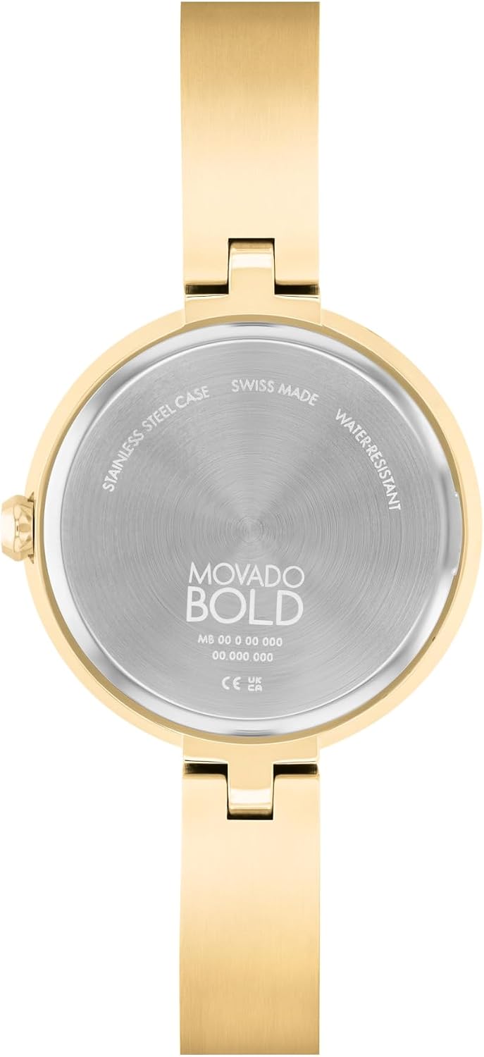 Movado Bold Bangle Reloj femenino suizo de cuarzo