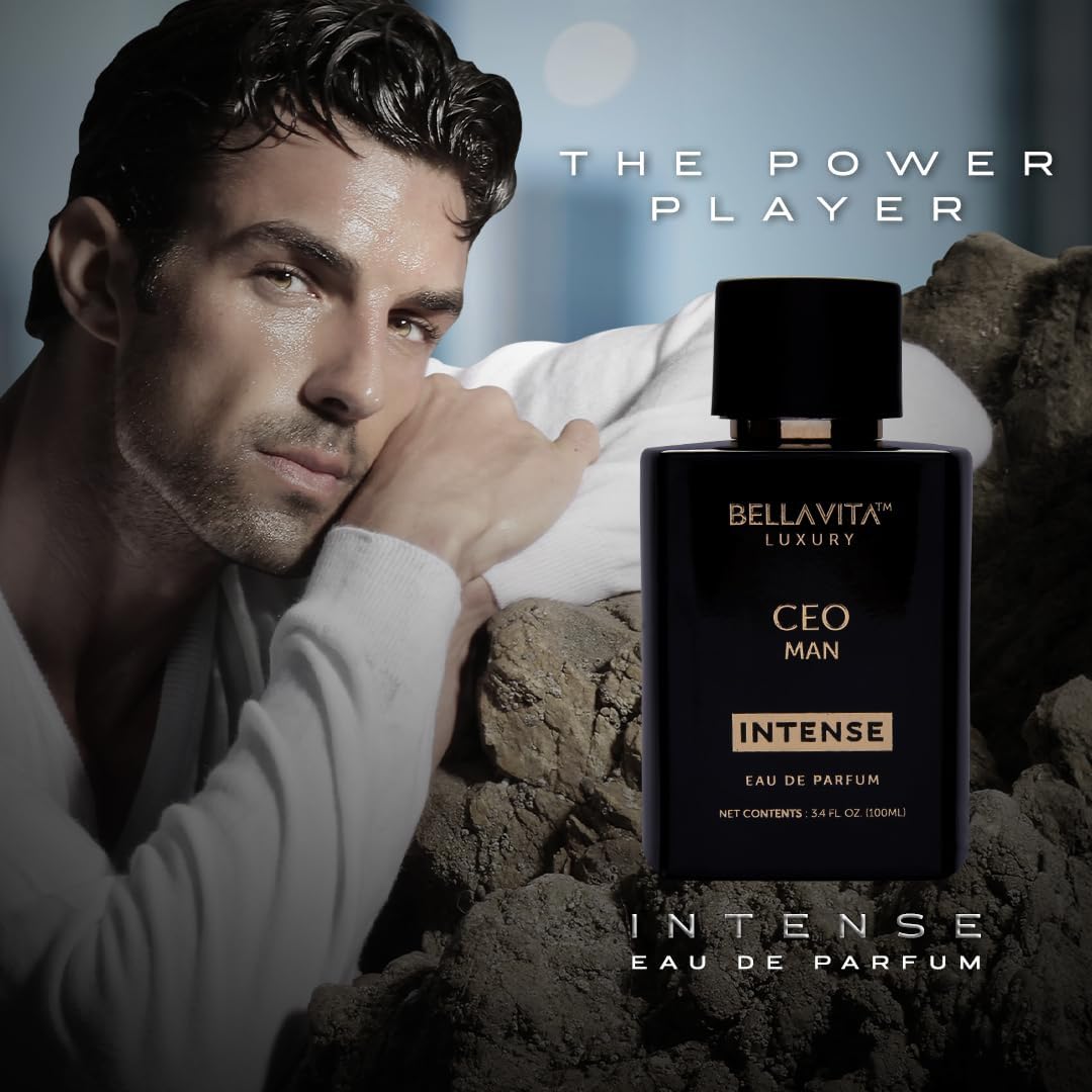 Bella Vita Luxury CEO Man INTENSE Eau De Perfume para Hombre (3.4 f...