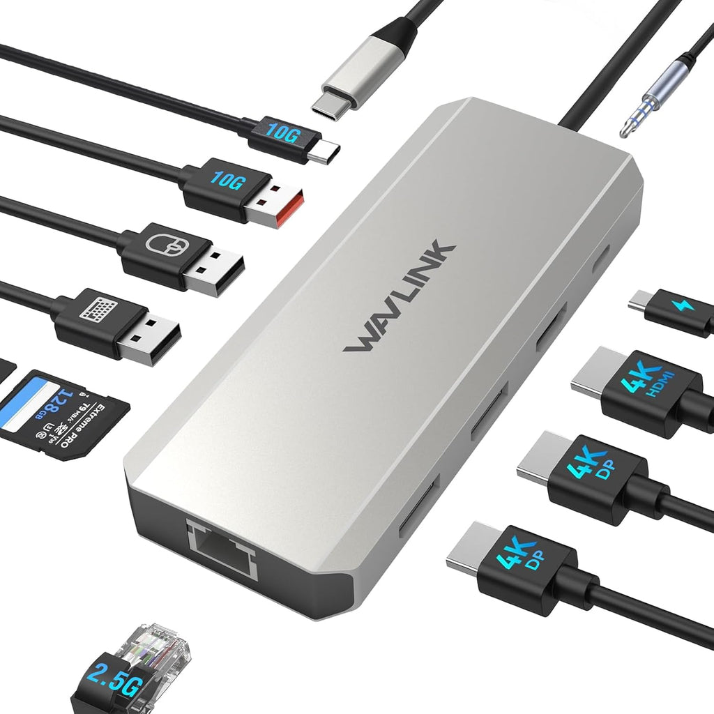 WAVLINK, UMD306B, hub USB 3.1