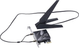 MSI Herald WiFi 7 PCIe Card para PC de sobremesa BE9400 Tri-Band, B...