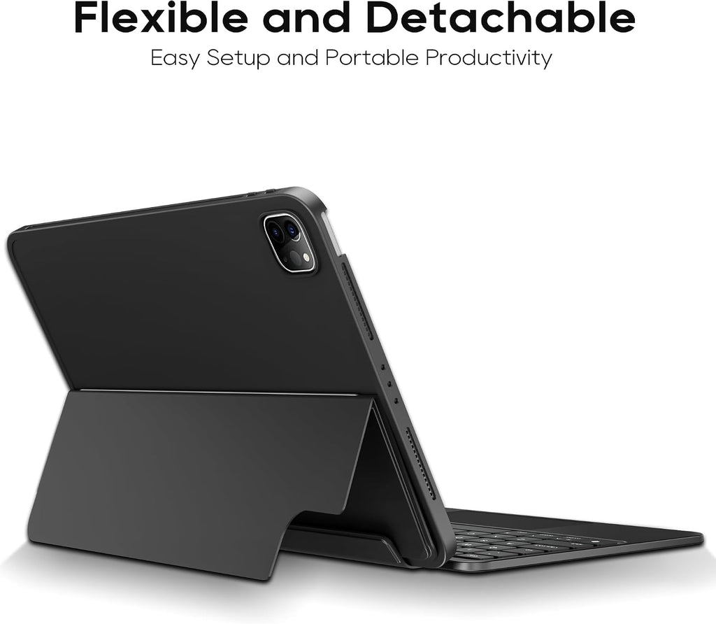 edaiser - Funda desmontable con teclado para iPad Air 11 y 5ª/4ª generación, Pro de 11 pulgadas